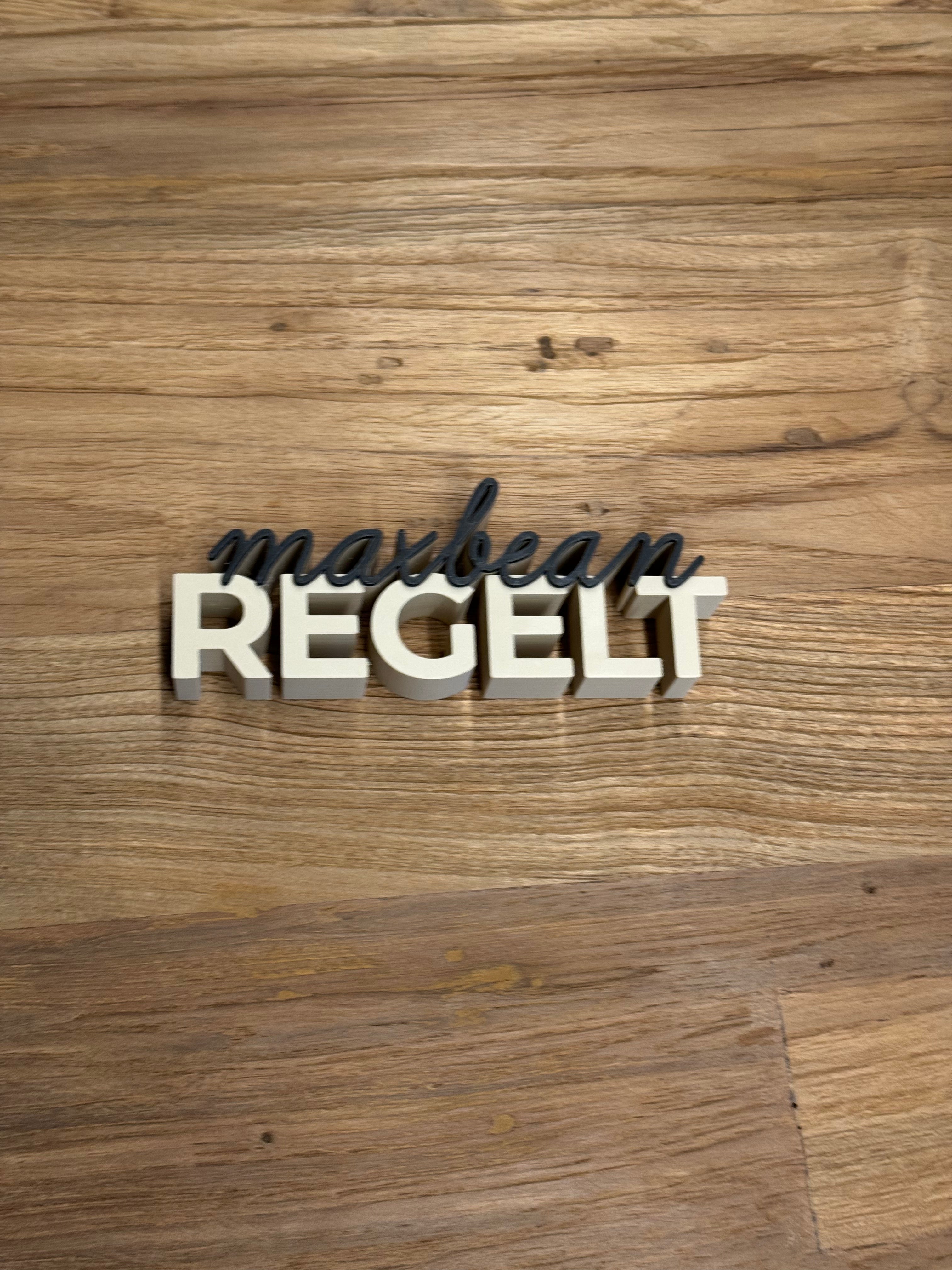 Coffee Statement – "maxbean Regelt"
