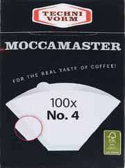 Moccamaster Filterpapier Nr. 4 100 Stück